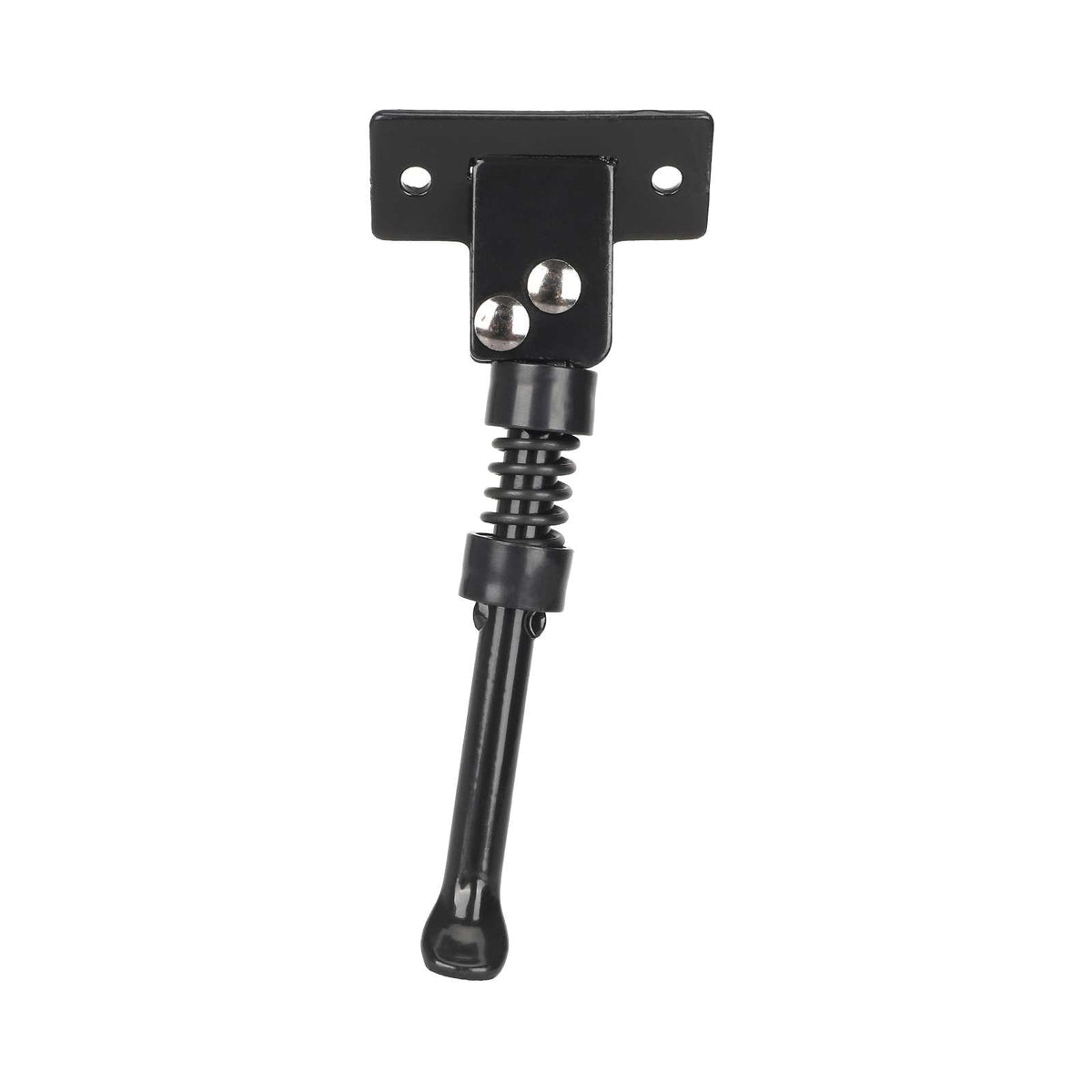 Béquille latérale noire de 15 cm pour trottinette électrique avec ressort