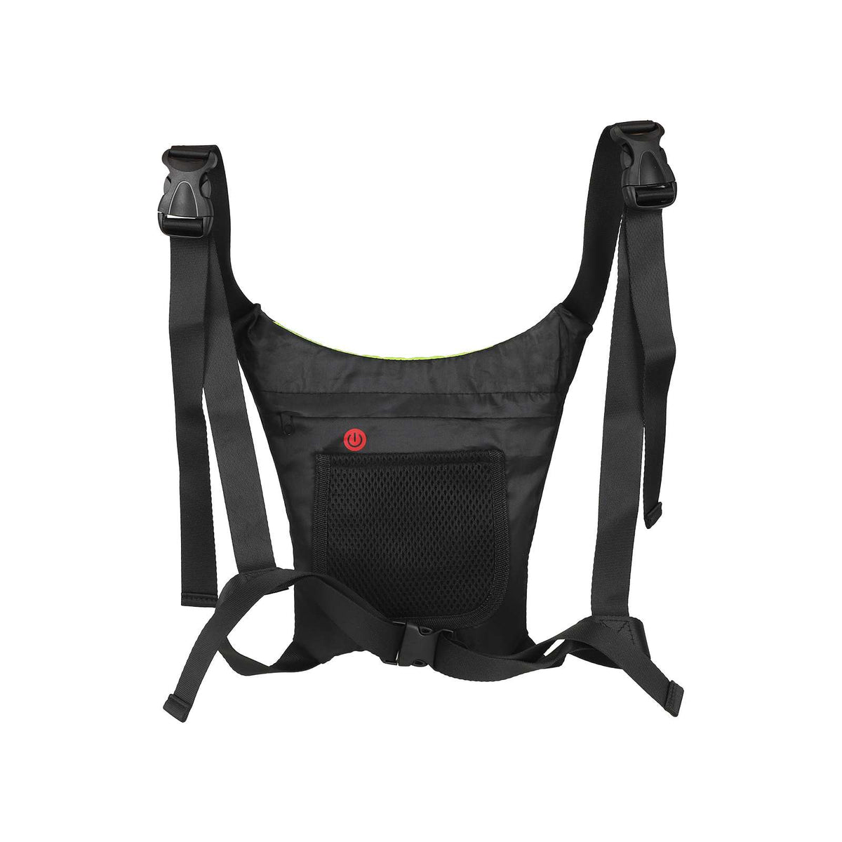 Gilet Lumineux Clignotant Jaune avec Télécommande Sans Fil, vue 4