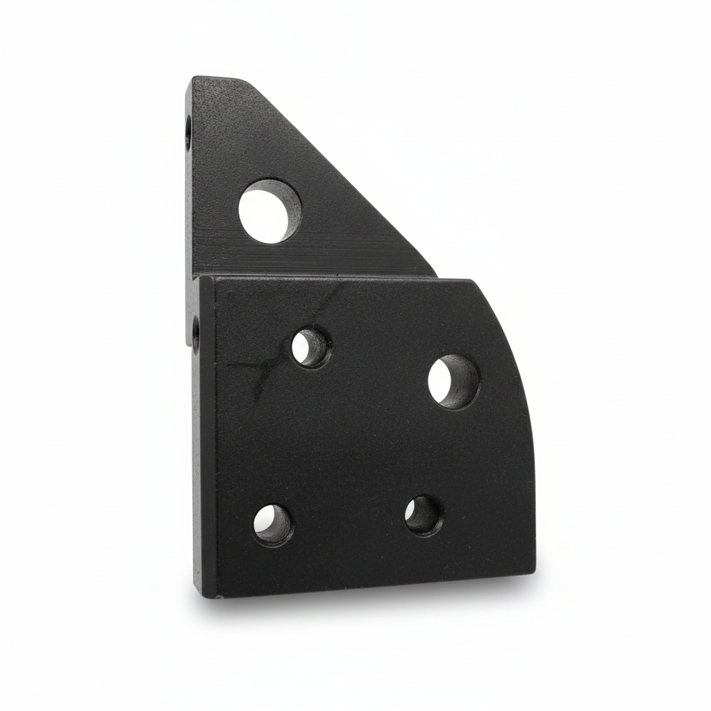 bloc de fixation fourche arriere gauche pour trottinette electrique dualtron dolphin