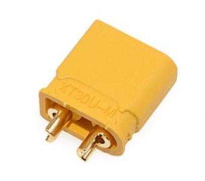 Connecteur XT30 mâle jaune pour trottinette électrique