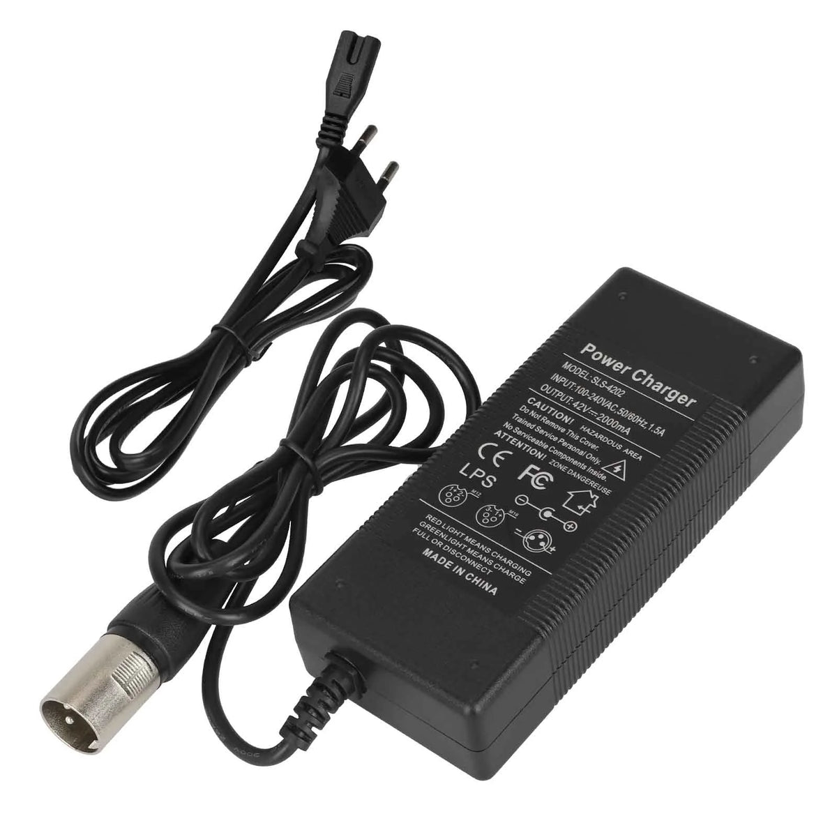 Chargeur 42V 2A 36V Prise XLR 3 Broches, vue 4
