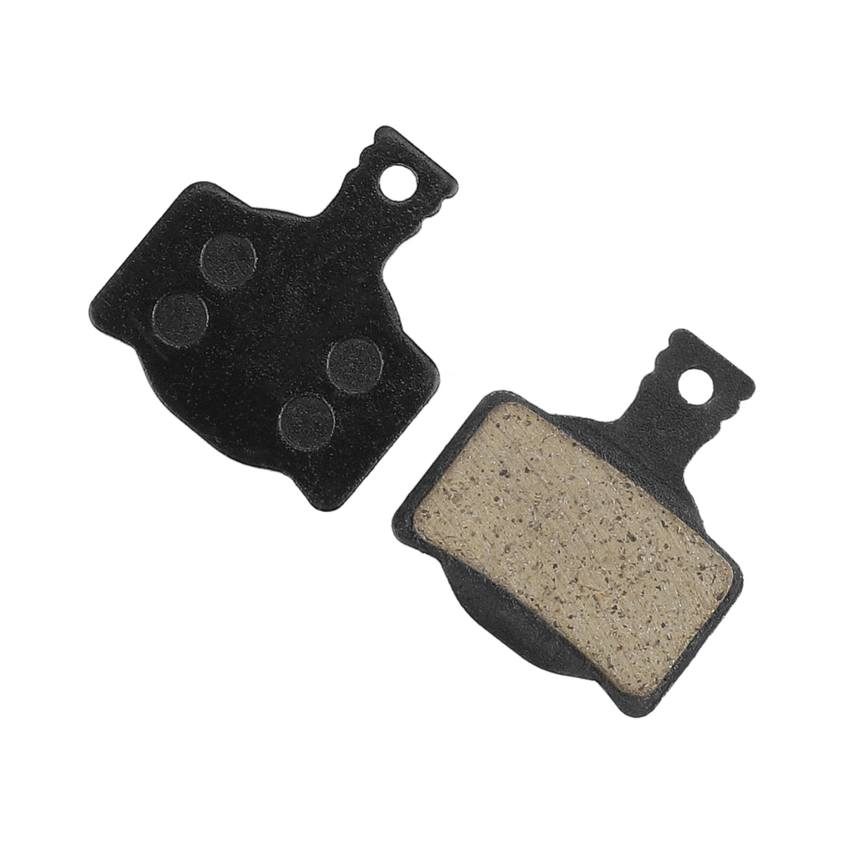 Paire de plaquettes de frein semi-métalliques noires pour étrier de frein Magura