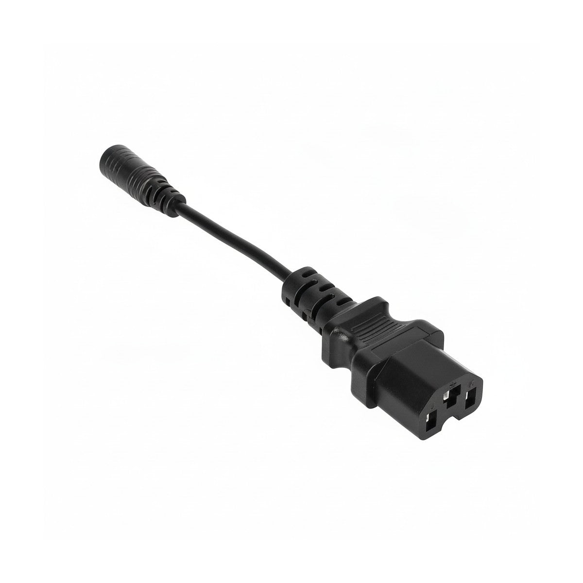 Câble Adaptateur de Charge DC2,1 vers Prise 3 Broches Noir, vue 2