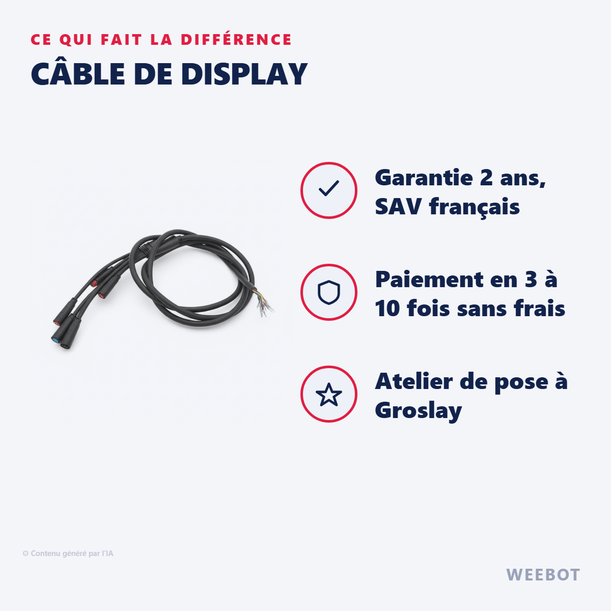 Câble De Display : les points forts