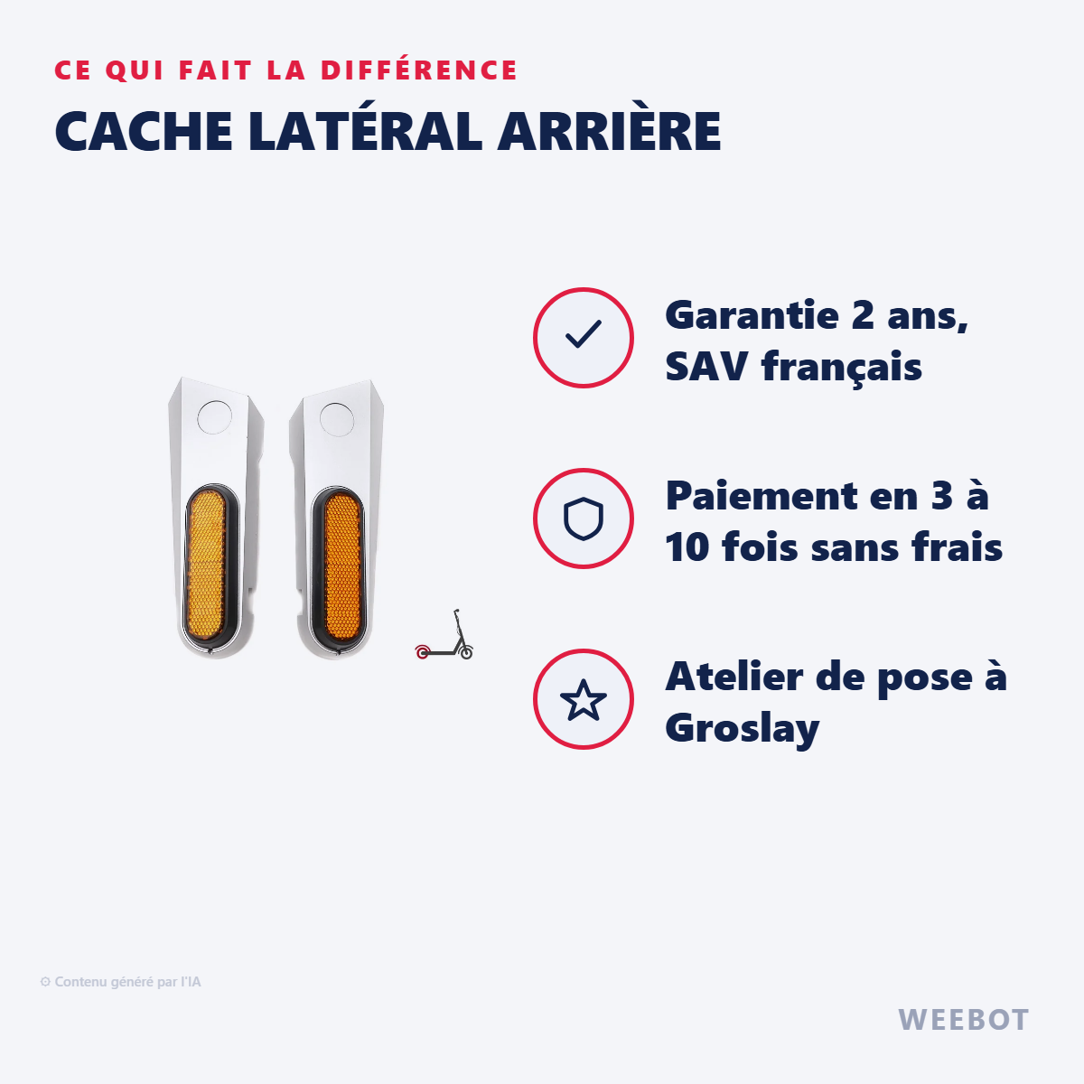 Cache Latéral Arrière : les points forts