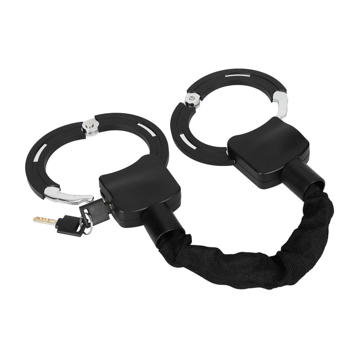 Antivol Menottes Chaîne 30 cm Noir, vue 4