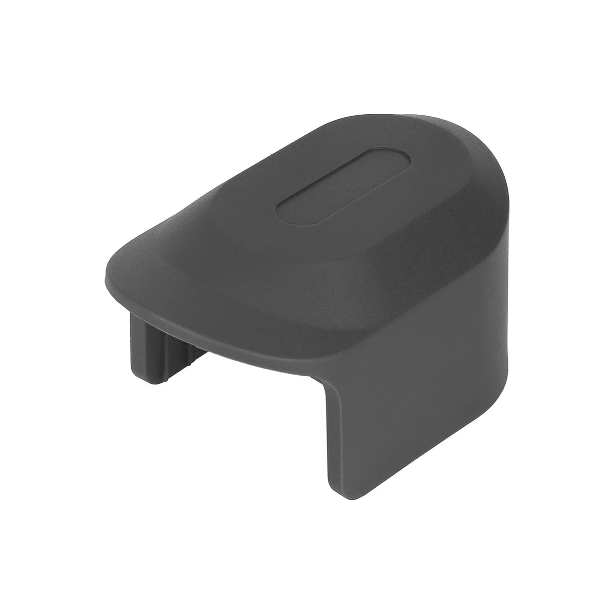 Cache décoratif avant en plastique noir pour trottinette électrique