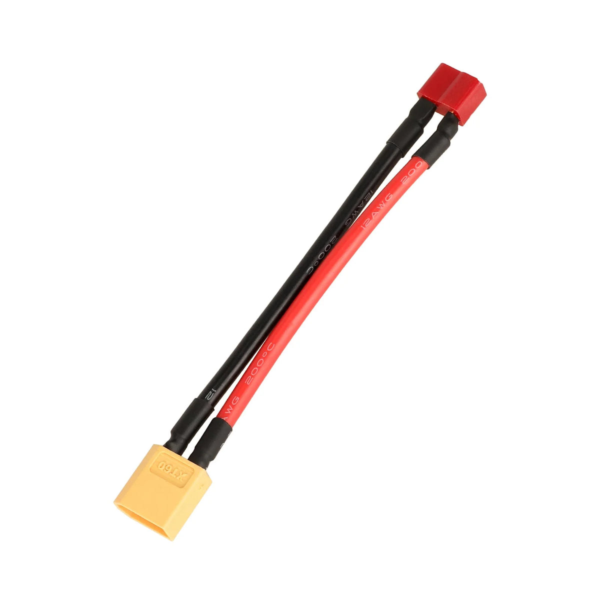 Câble Adaptateur XT60 Mâle vers Dean T Femelle (10cm), vue 5