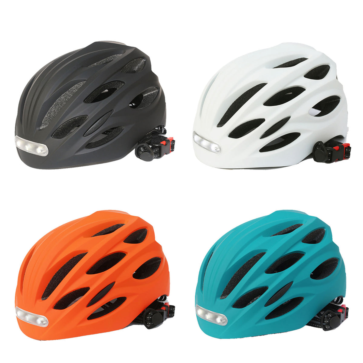 Casque Respirant avec Éclairage LED Avant et Arrière Version B, vue 3