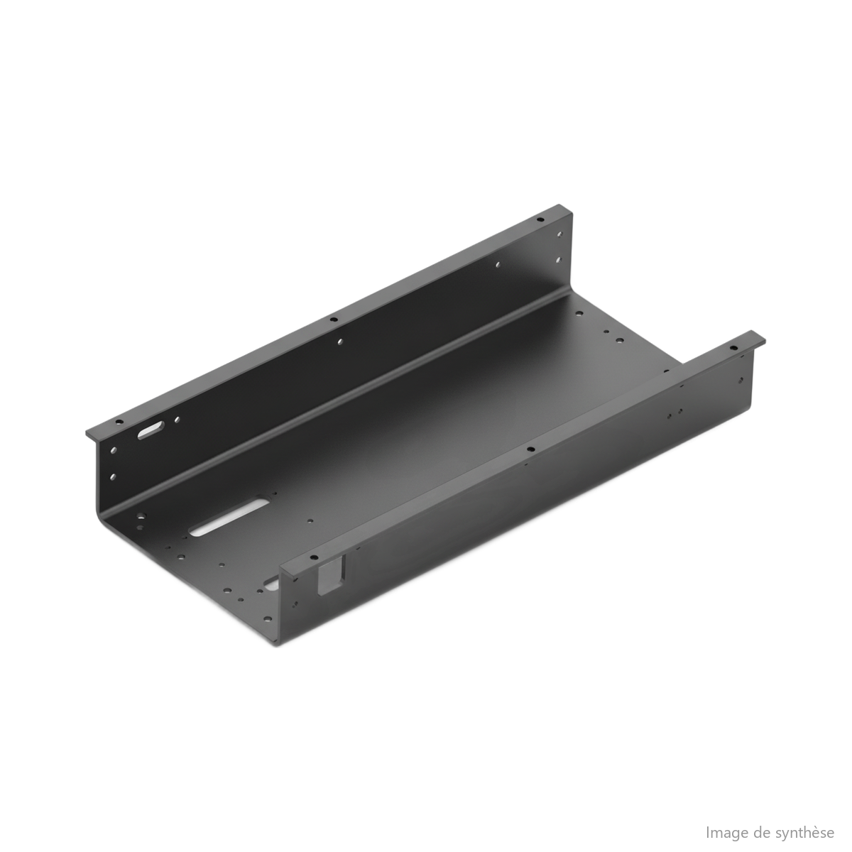 Dessin d'un châssis métallique principal pour trottinette électrique Dualtron Thunder