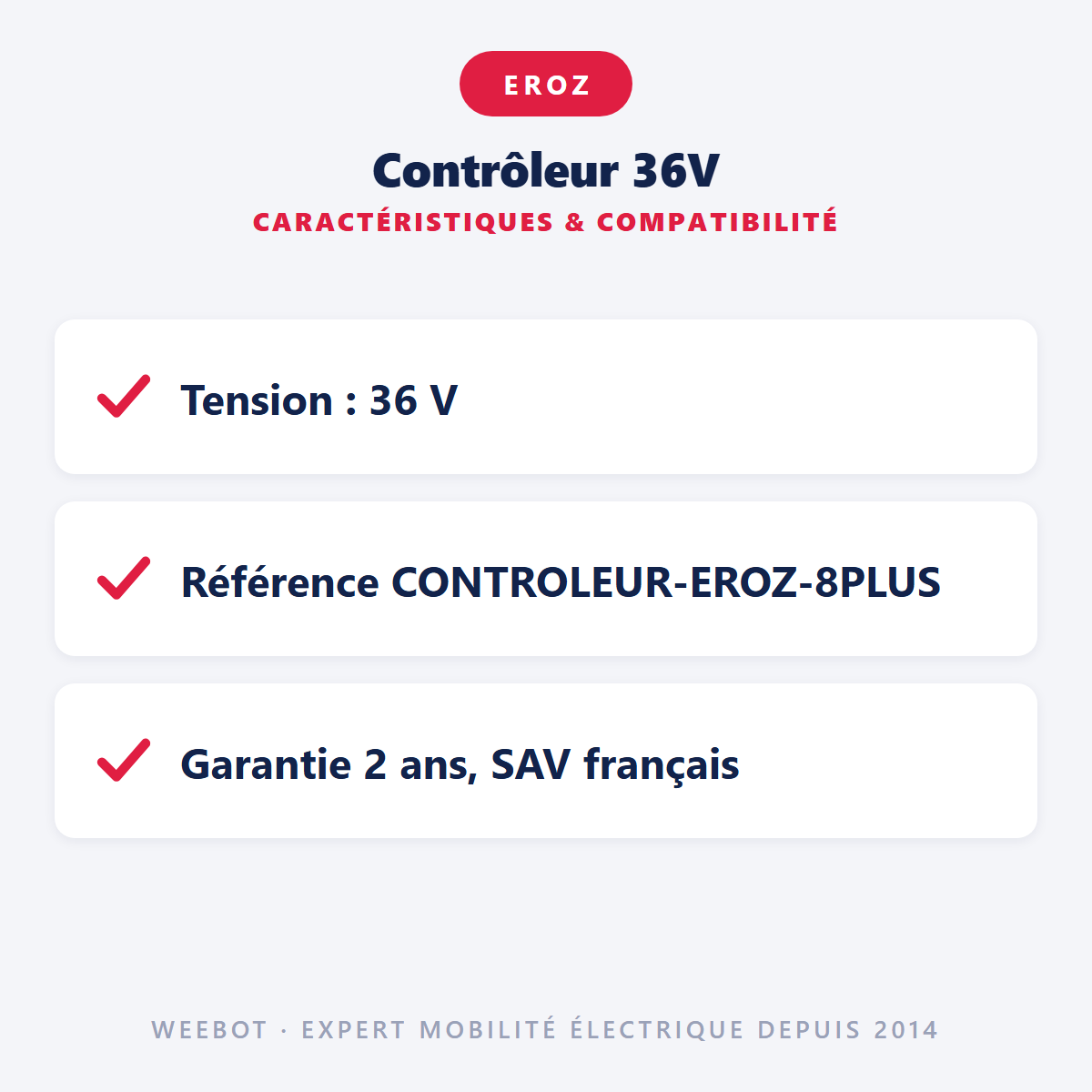 Contrôleur 36V : caractéristiques et compatibilité