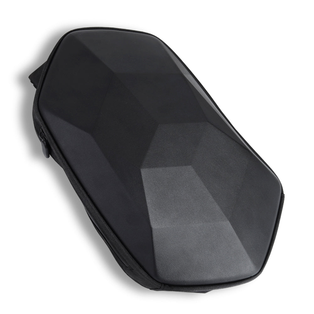 Sacoche Bandoulière Rigide Imperméable avec Port USB Noire, vue 5