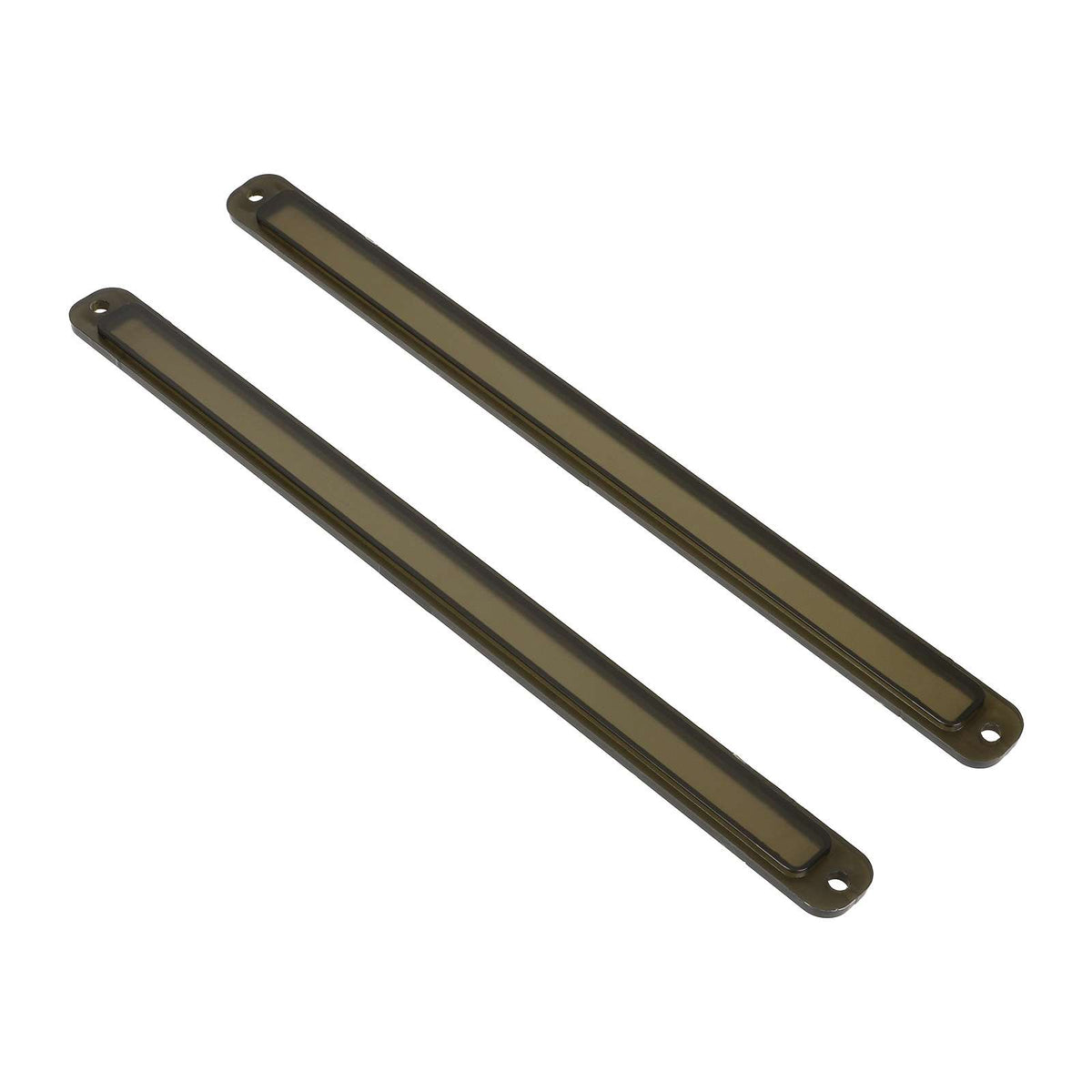 Paire de caches de protection translucides pour ruban LED latéral de trottinette électrique
