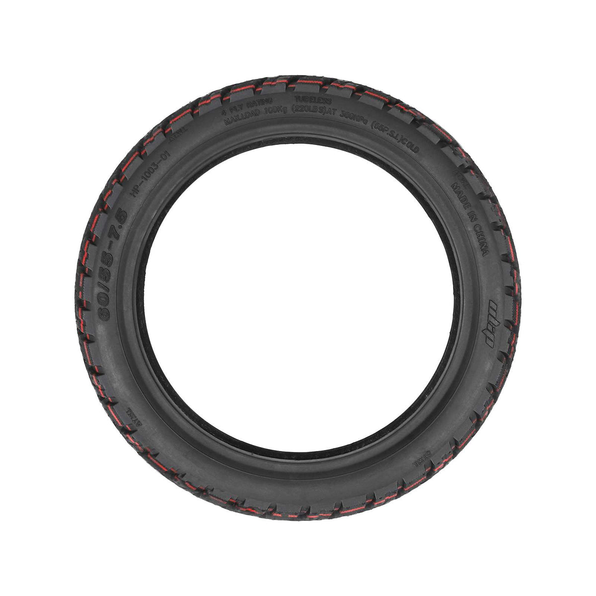 Pneu Tubeless Tout-Terrain 10 Pouces (60/55-7,5) Auto-Réparant avec Gel Anti-Crevaison, vue 3