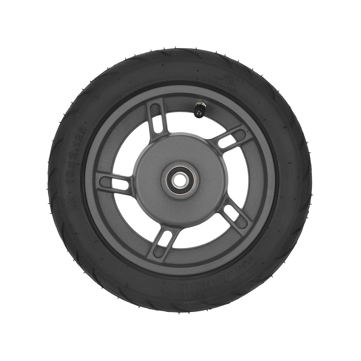 Roue 10 Pouces (10x2,125) avec Pneu Tubeless Yuanxing, vue 4