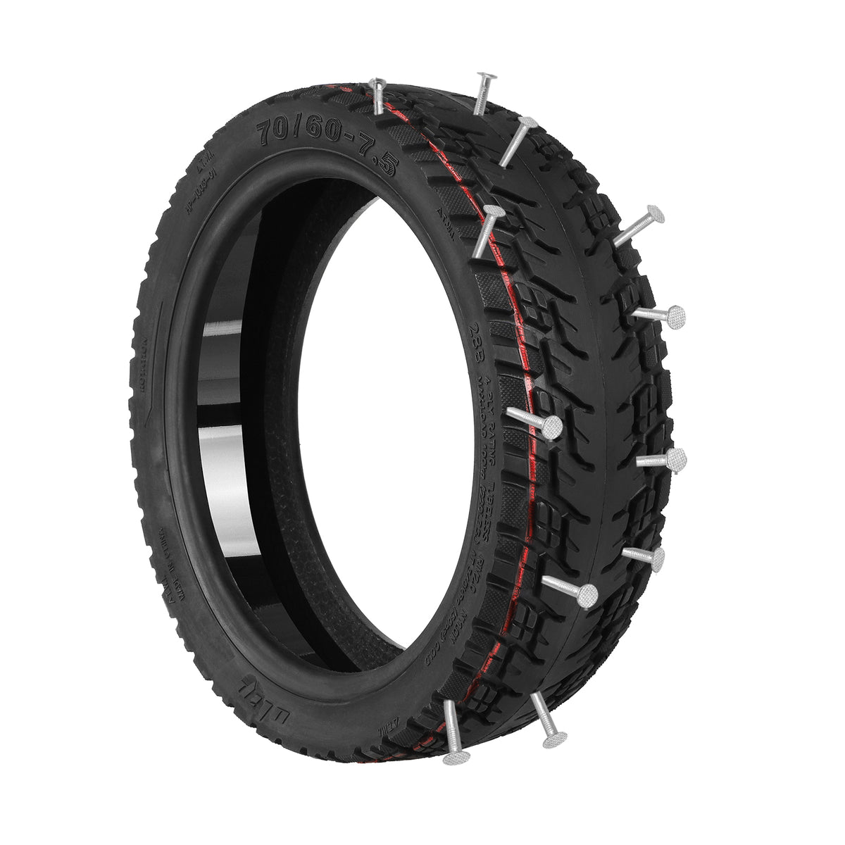 Pneu Tubeless 11 Pouces (70/60-7,5) Auto-Réparant avec Gel Anti-Crevaison, vue 6
