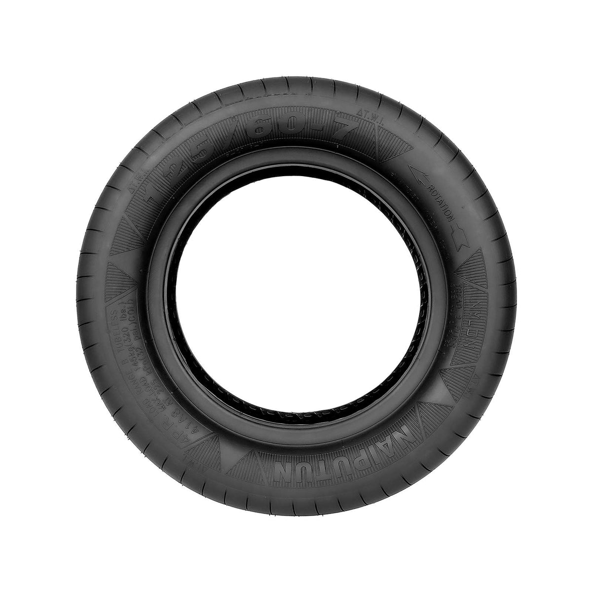 Pneu Tubeless 13 Pouces (125/60-7), vue 3