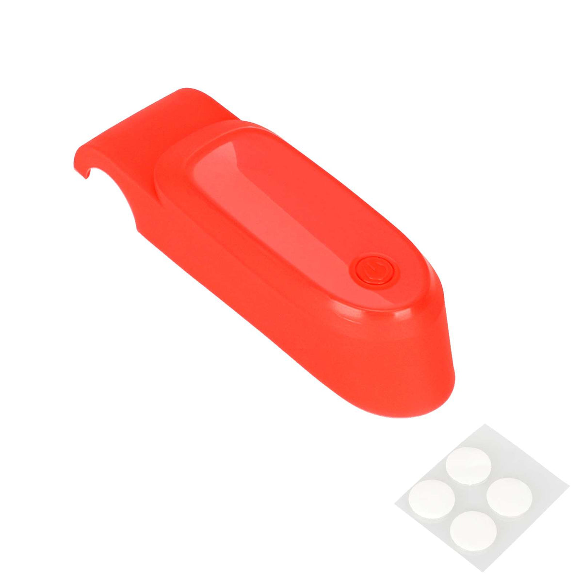 Protection en silicone rouge étanche pour écran d'afficheur de trottinette électrique