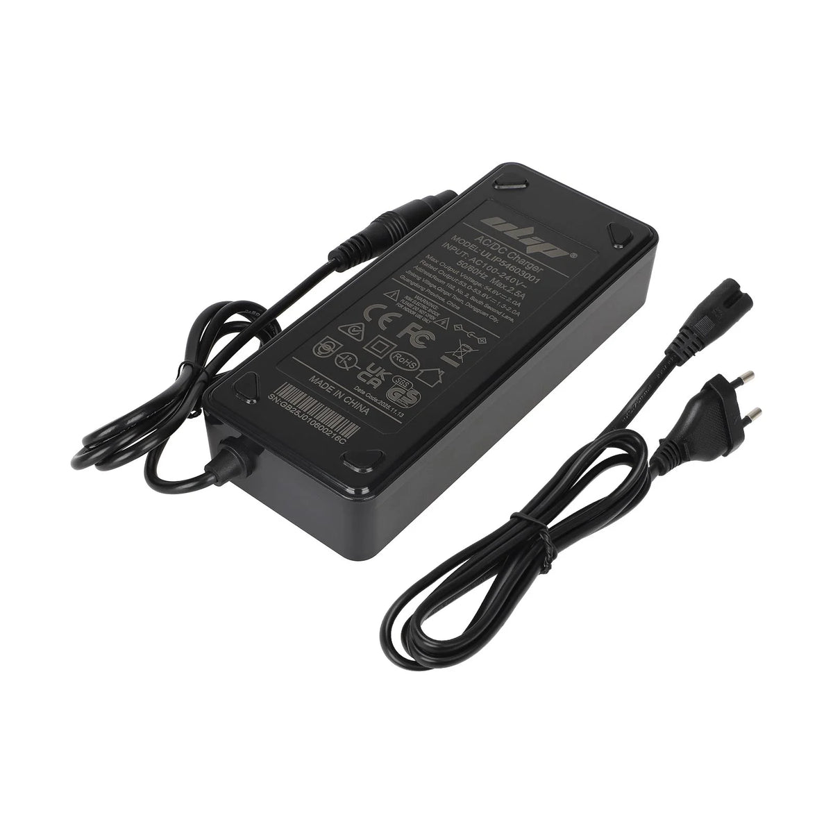 Chargeur 54,6V 2A Prise EU, vue 6