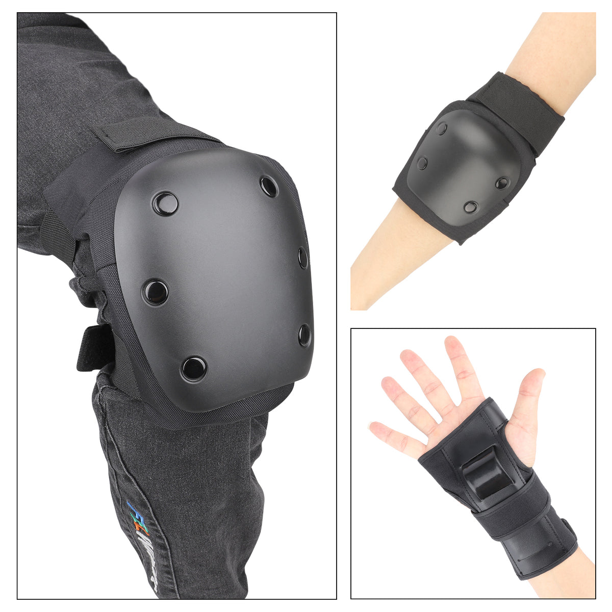Kit de Protections Taille M Noires, vue 6