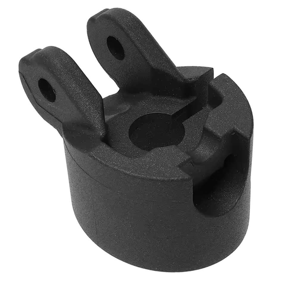 Base de pliage inférieure en alliage d'aluminium gris pour trottinette électrique