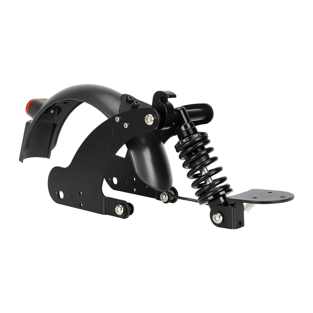 Suspension Arrière V2 Noire avec Support de Garde-Boue, vue 3