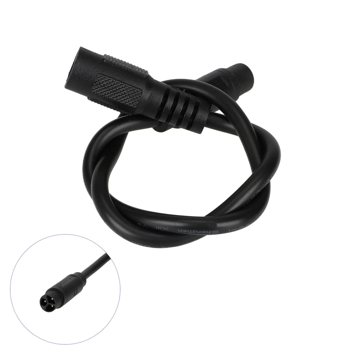 Câble adaptateur de charge noir DC2.1 vers LP16 3 broches