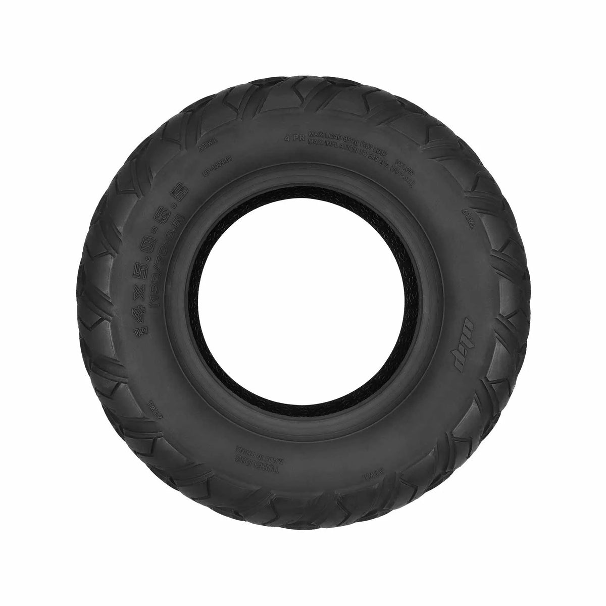 Pneu Tubeless Tout-Terrain 14 Pouces (14x5-6,5) avec Valve PVR50, vue 4
