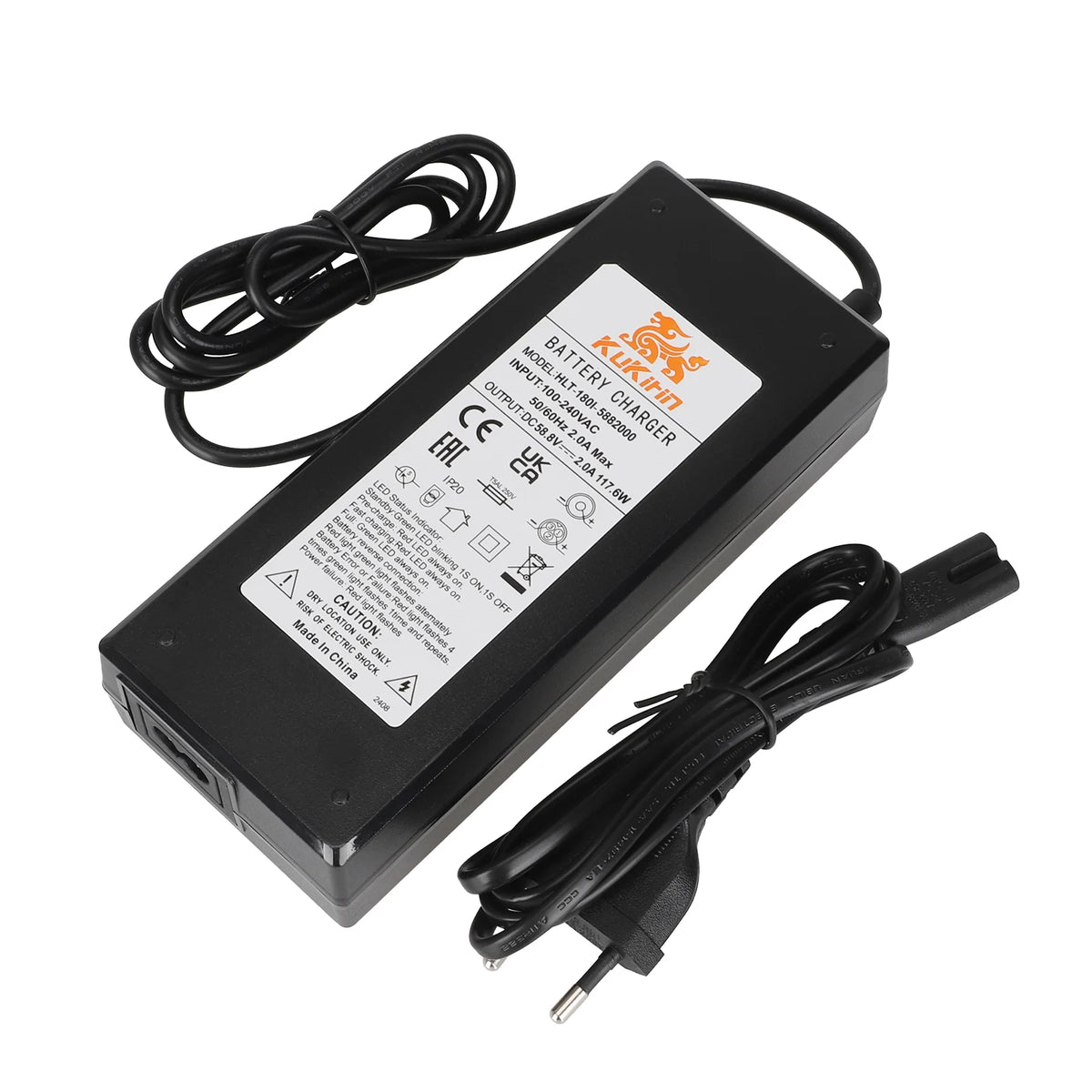 Chargeur d'Origine 58,8V 2A Connecteur 3 Trous, vue 6