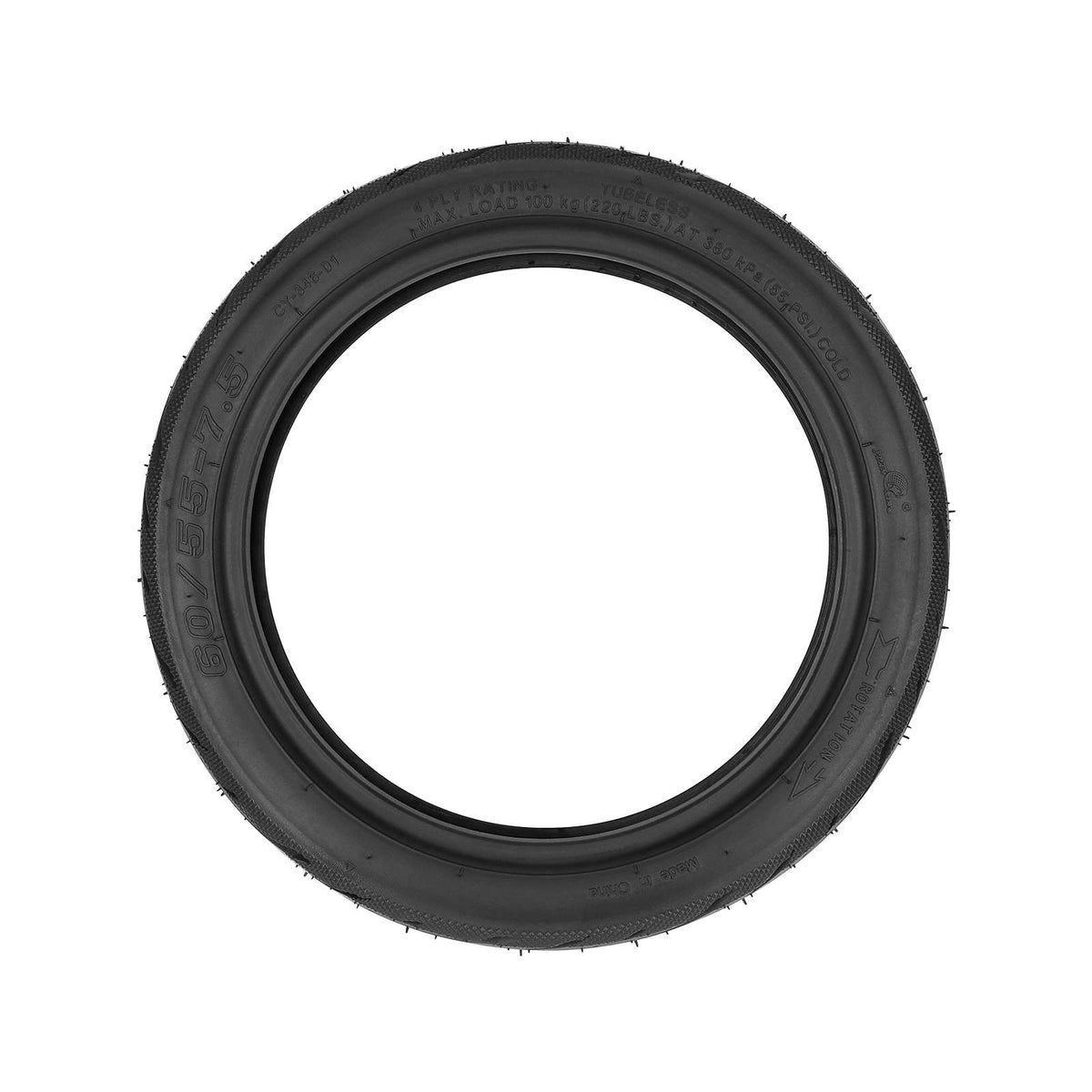 Pneu Tubeless Yuanxing 10 Pouces (60/55-7,5), vue 4