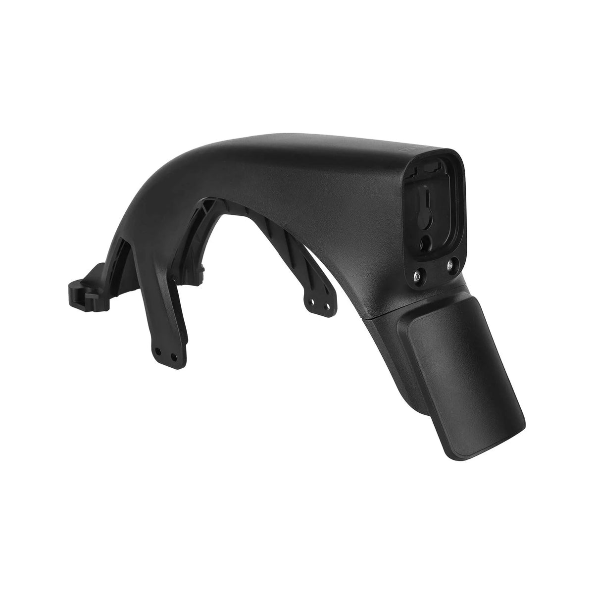 Garde-boue arrière noir d'origine pour trottinette électrique avec emplacement pour plaque d'immatriculation