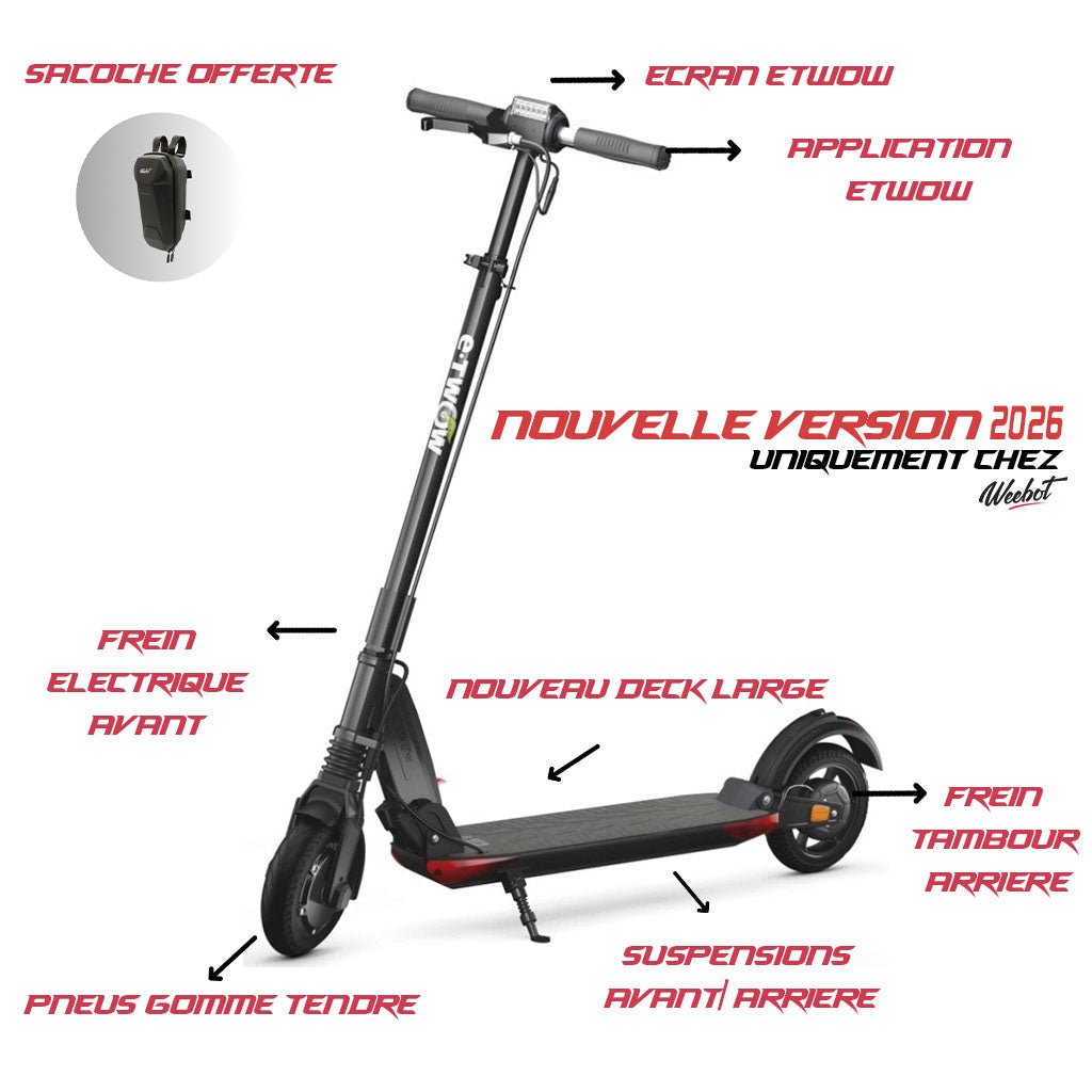 Trottinette Électrique Etwow GTS - Weebot