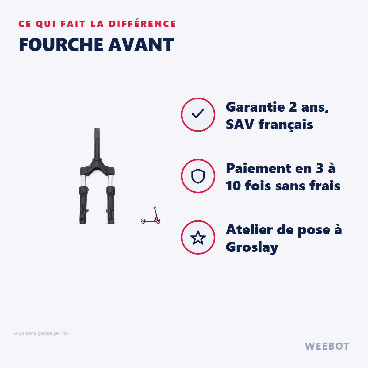 Fourche Avant : les points forts