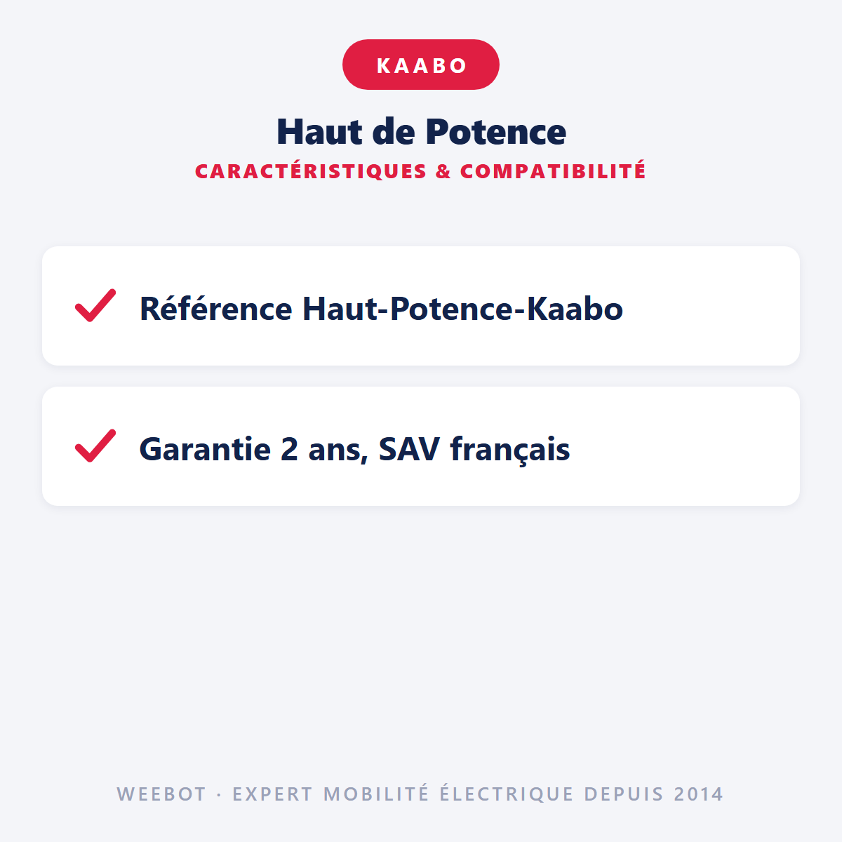 Haut de Potence : caractéristiques et compatibilité