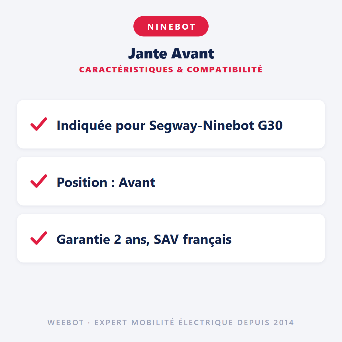 Jante Avant : caractéristiques et compatibilité