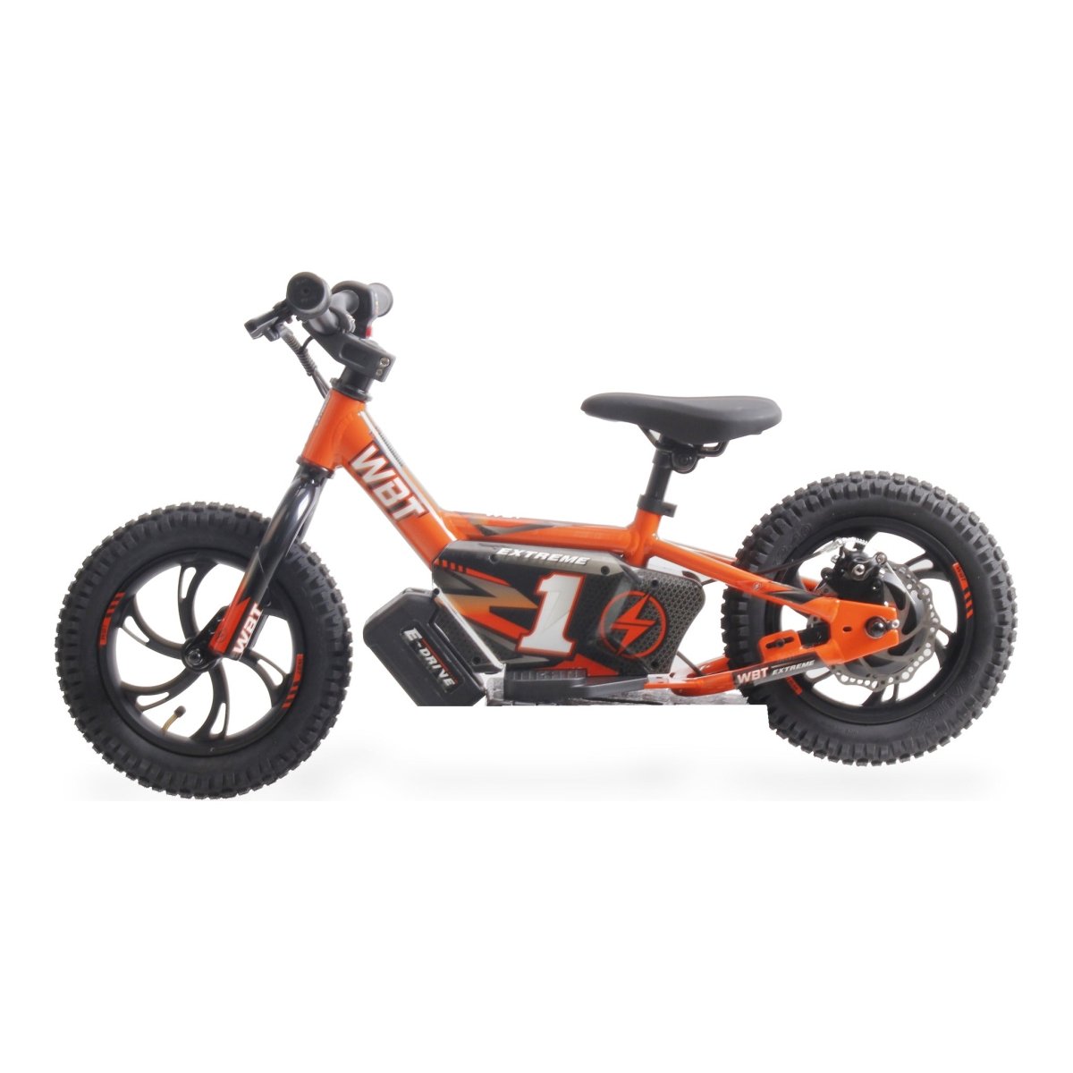 Draisienne électrique WBT Kick X 12 pouces orange