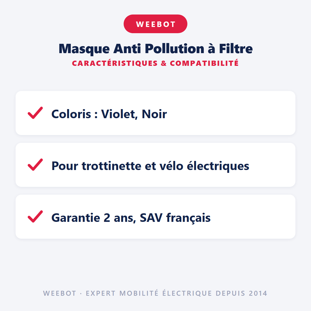 Masque Anti Pollution à Filtre : caractéristiques et compatibilité