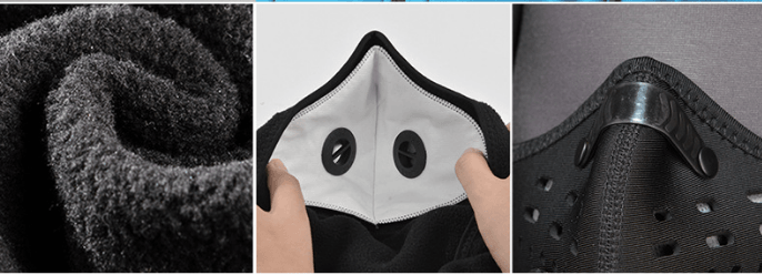 Masque Anti Pollution Intégral Hiver à Filtre - Weebot