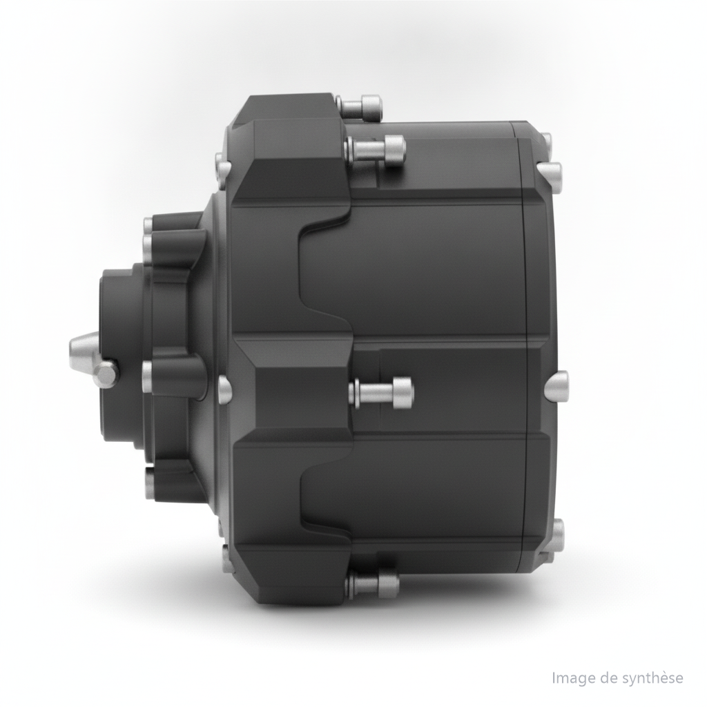 Moteur Arrière avec Capteur Hall, vue 2