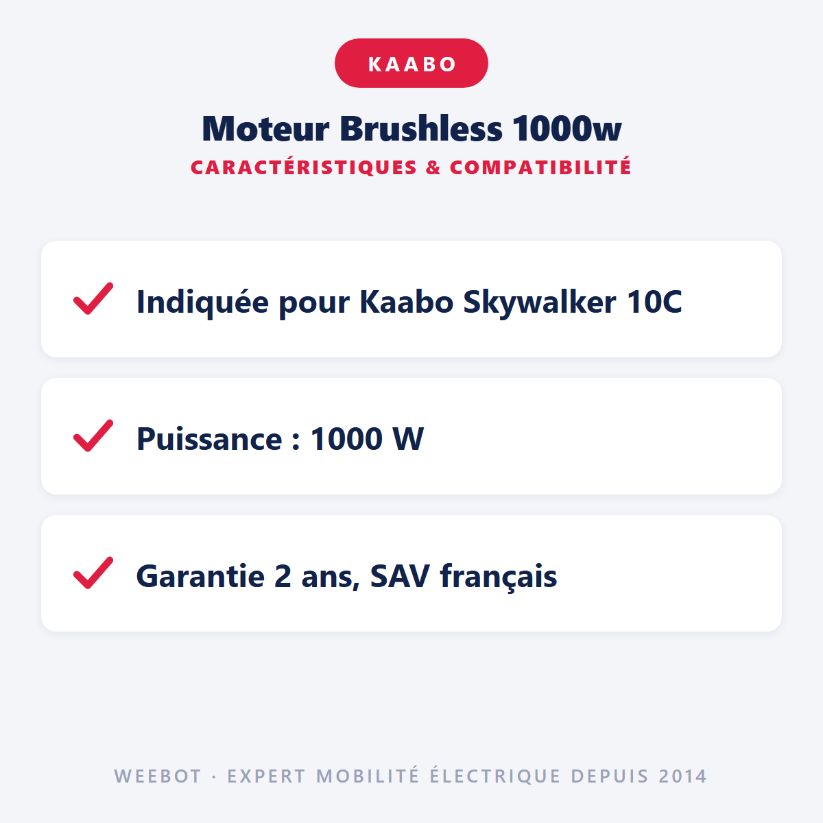 Moteur Brushless 1000w : caractéristiques et compatibilité