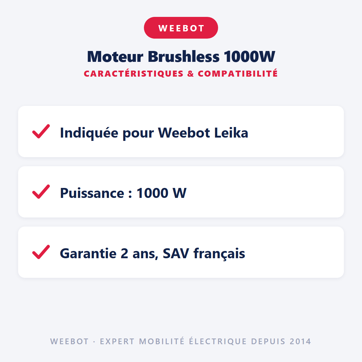 Moteur Brushless 1000W : caractéristiques et compatibilité