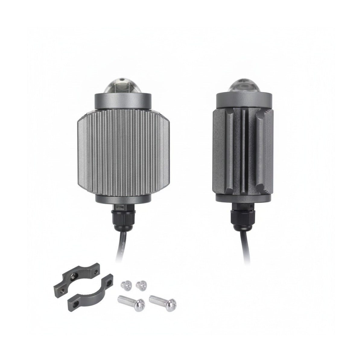 Phare Avant LED Lentille Double Éclairage Feux de Croisement et Route, vue 2