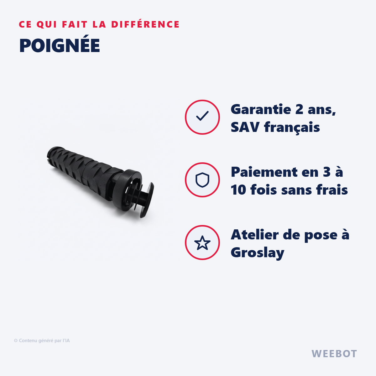 Poignée : les points forts
