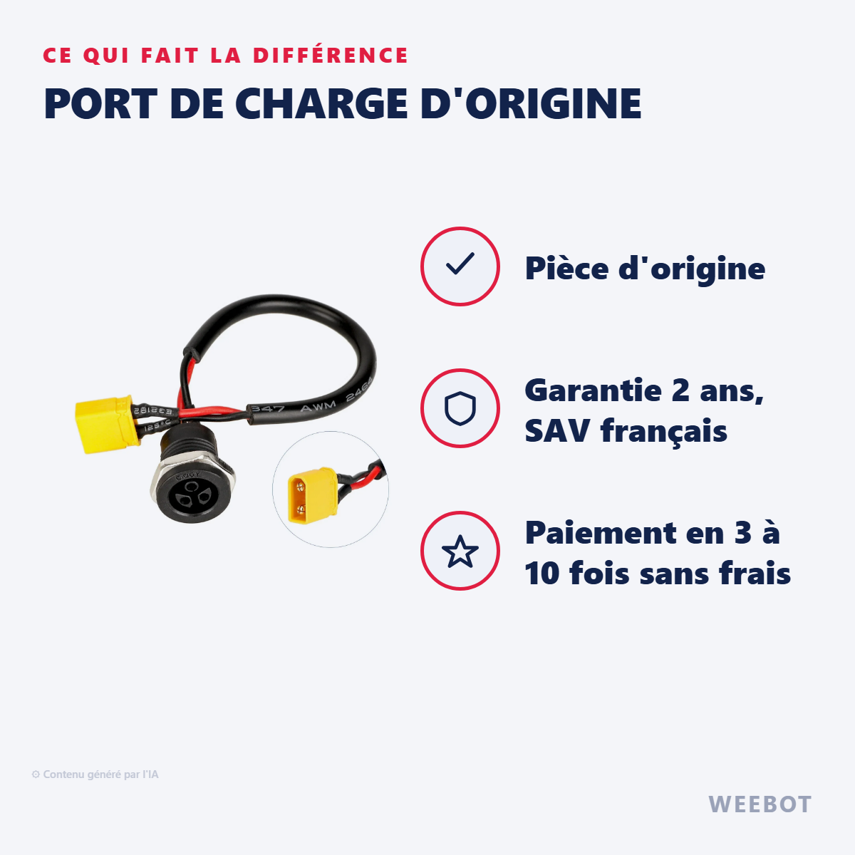 Port de Charge d'Origine : les points forts