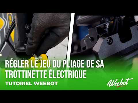 Vidéo : Comment régler le jeu du pliage d'une trottinette électrique ?
