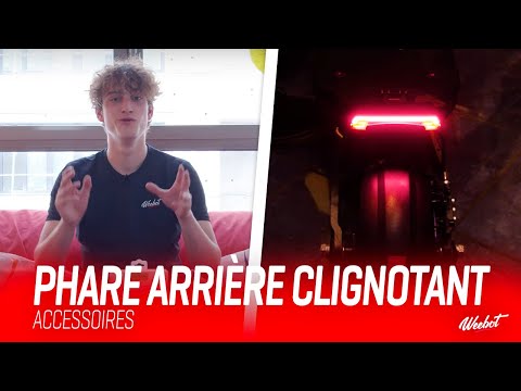Clignotants Phare Arrière avec Télécommande - Éclairage Trottinette Électrique