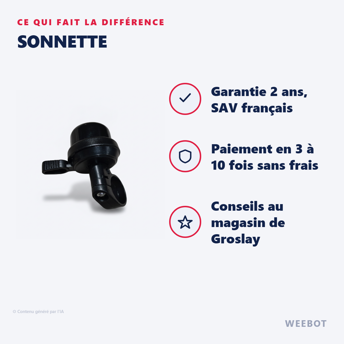 Sonnette : les points forts