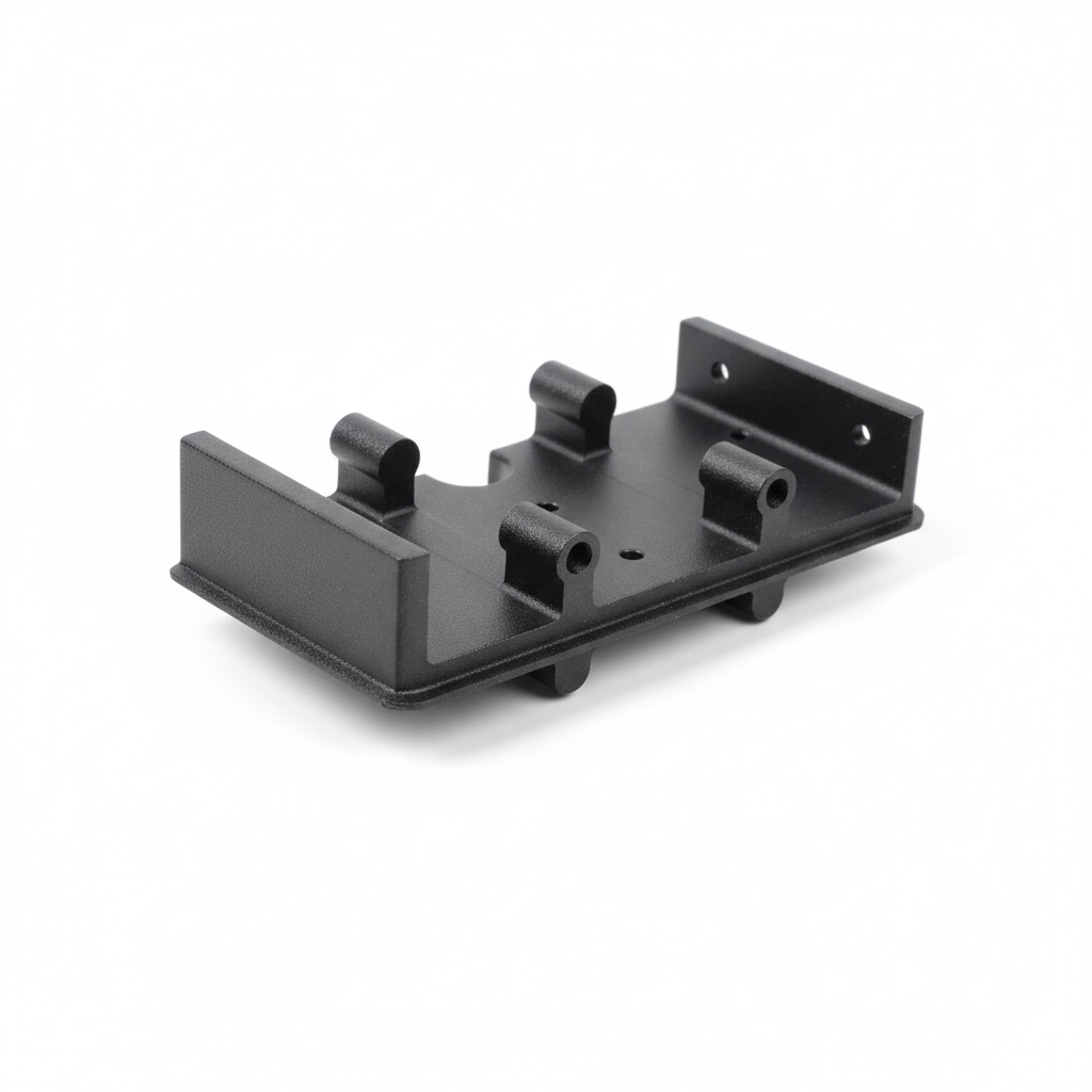Support de Potence Extrusion Noir, vue 2