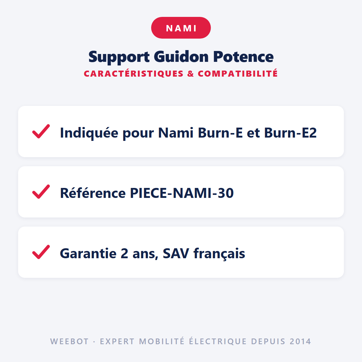 Support Guidon Potence : caractéristiques et compatibilité