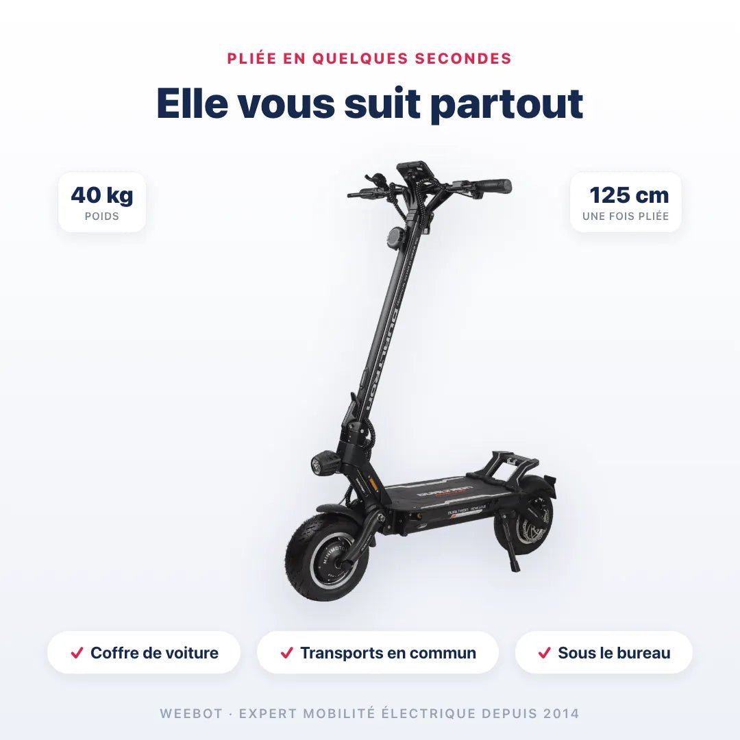 Trottinette Électrique Dualtron Achilleus - Weebot